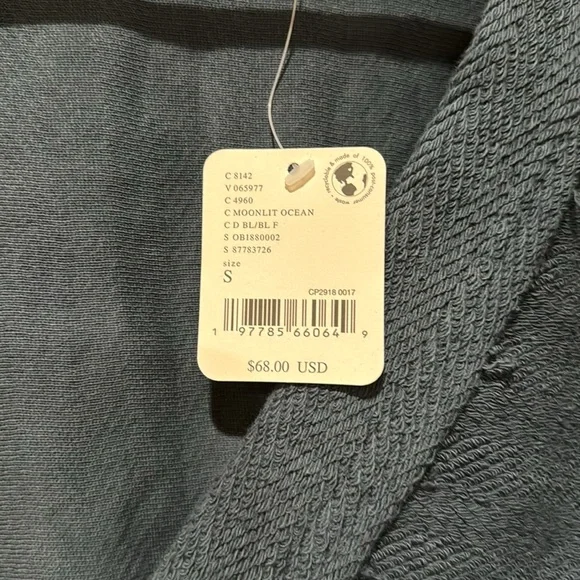 NWT Free People Alyria solid pullover small - Picture 4 of 8